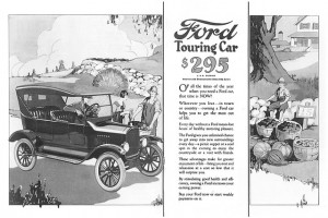 Publicité Ford T - 1925 