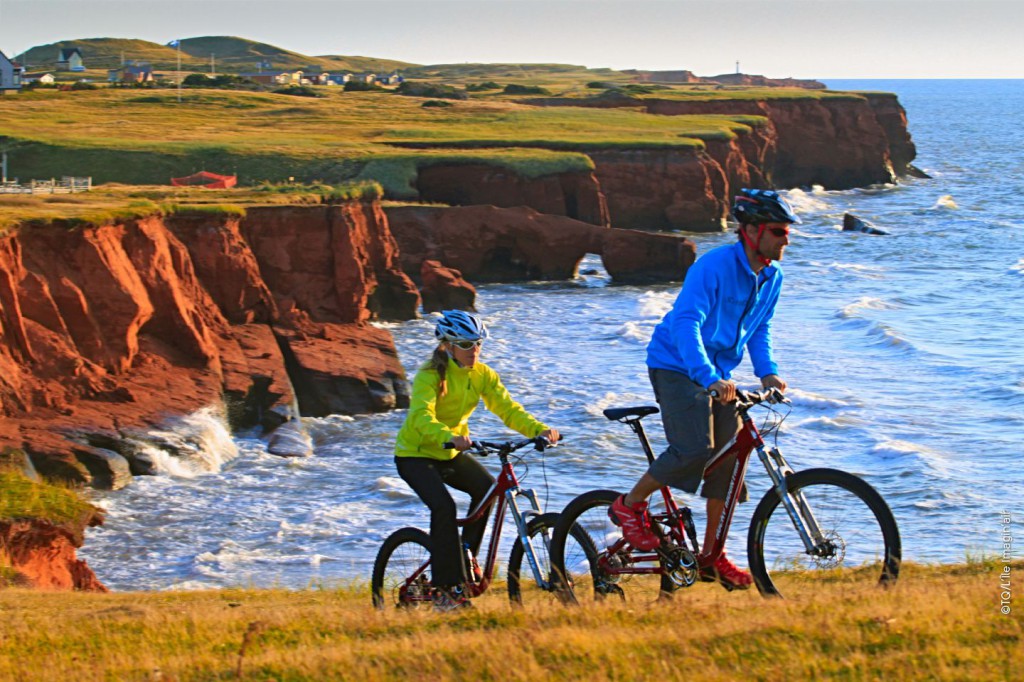 du vélo en gaspésie