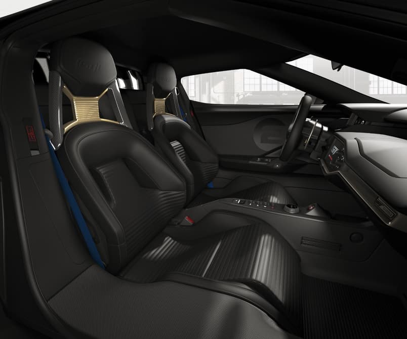 Ford GT 66 Heritage intérieur