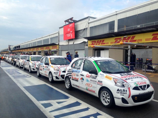 Coupe Nissan Micra et l'équipe ALBI le Géant