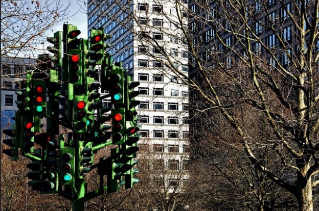 Arbre de feux de signalisation