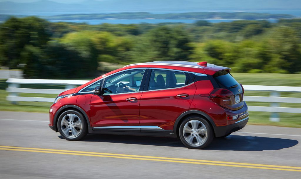 Top 5 des véhicules électriques : Chevrolet Bolt