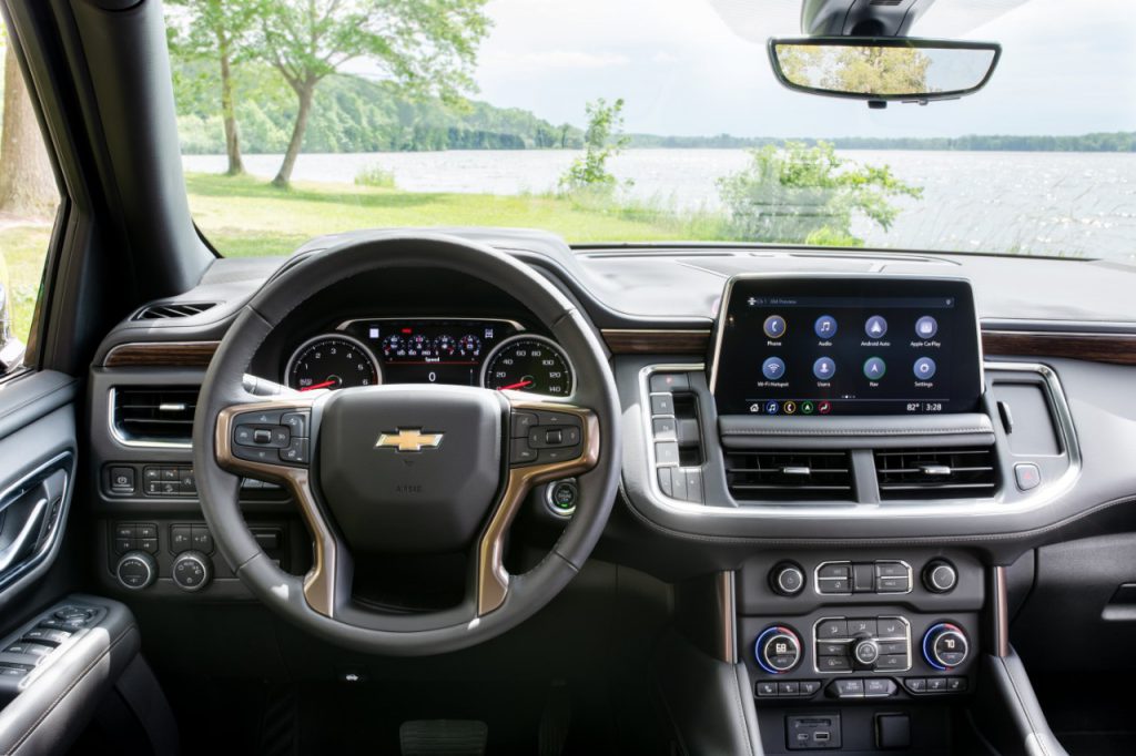 L'intérieur du Chevrolet Tahoe 2021