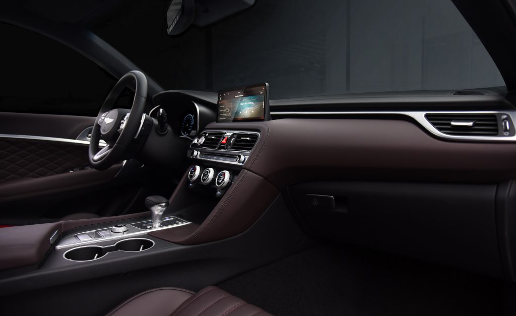 Intérieur Genesis G70 2022