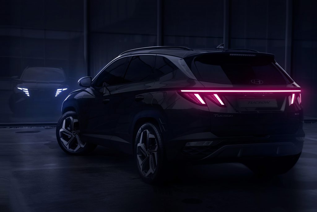 L'extérieur Hyundai Tucson 2022