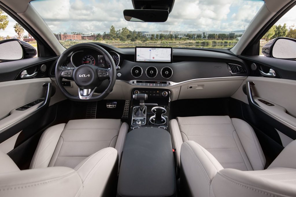 Intérieur et confort Kia Stinger 2022