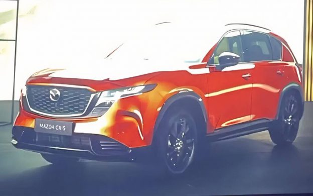 Image du prototype du nouveau MAzda CX-5 2026